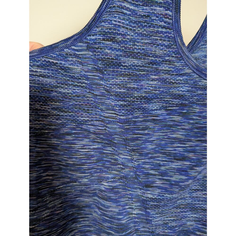 Athleta Fastest Track Racerback Tank - Blue Spacedye - Picture 4 of 5